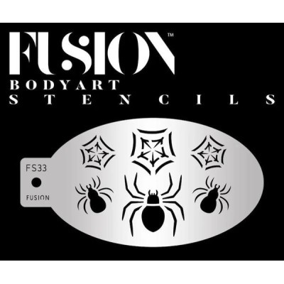 Fusion Stencils, Crawling Spider & Web (FS33) Fusion Stencils, Crawling Spider & Web (FS33)